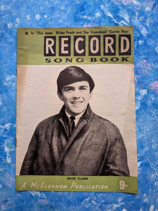 Record Songbook Magazine - The Dave Clark Five - 1964 - McGlennon Publication