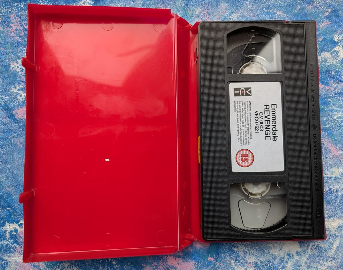 Emmerdale: Revenge VHS Video Tape - 1998 - Granada Media