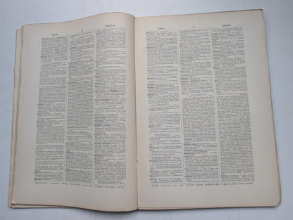 Ogilvie's Imperial Dictionary of The English Language Div. 14 - 1880's Approx