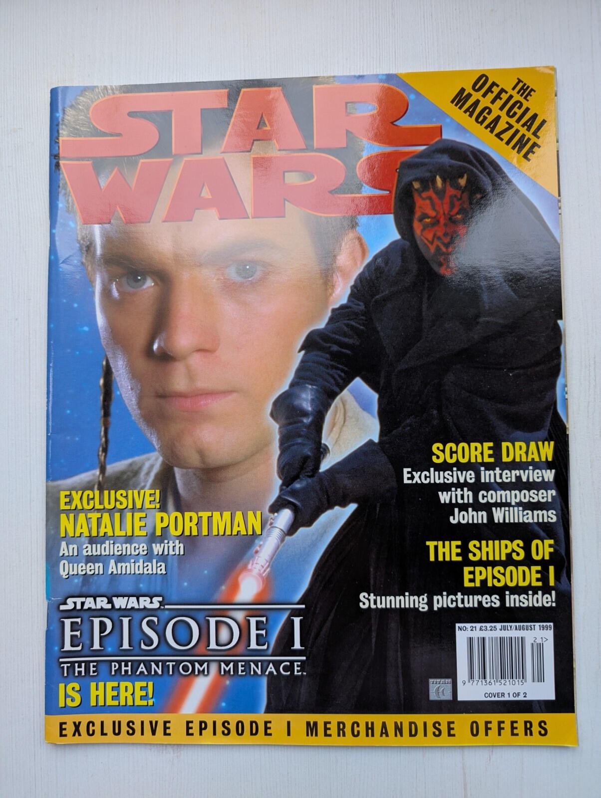 Star Wars: The Official Magazine No. 21, July/Aug 1999 Natalie Portman Interview