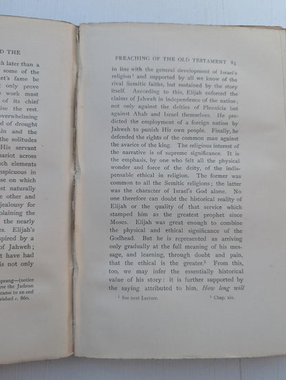 Modern Criticism and The Preaching of The Old Testament by George Adam Smith