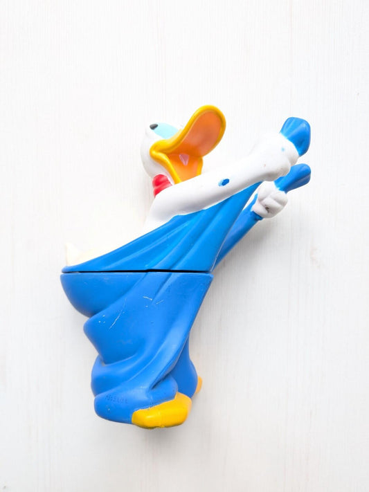Vintage Donald Duck with Towel Bubble Bath Bottle Figure - Disney - See Details
