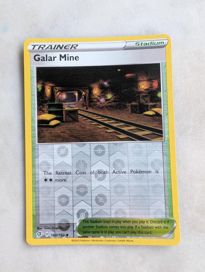 Galar Mine 160/192 Reverse Holo - 2020 - Rebel Clash