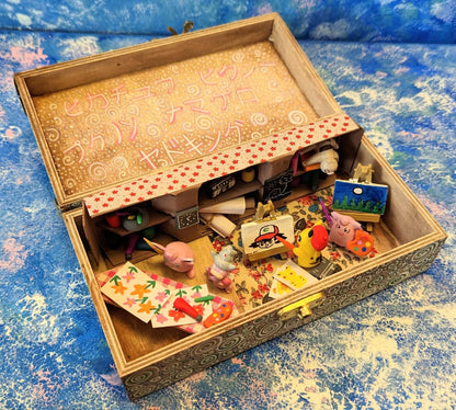 Pokémon Hand-Crafted Pikachu Diorama Box, Pikachu's Art Class