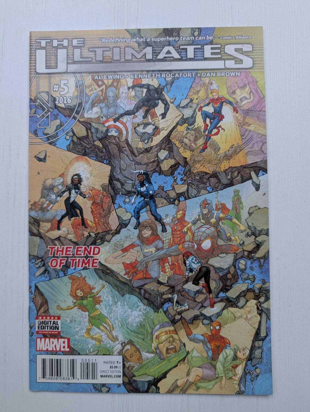 The Ultimates #5 - 2016 - Marvel Comic Book