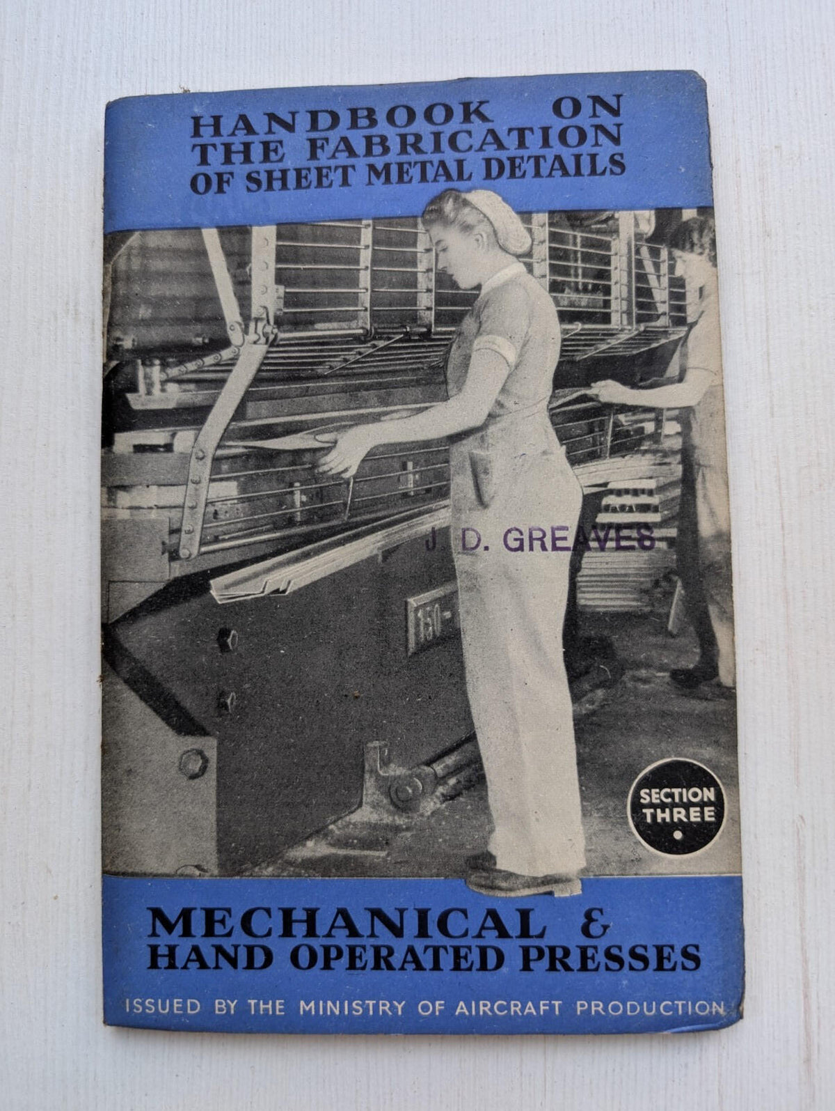 Handbook on The Fabrication of Sheet Metal Details - Sections 2, 3 & 4