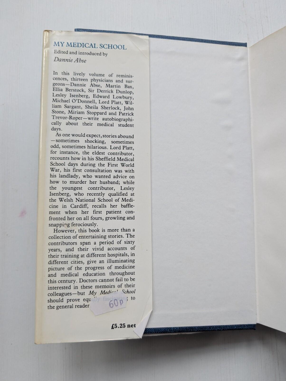 My Medical School - 1978 - Robson Books