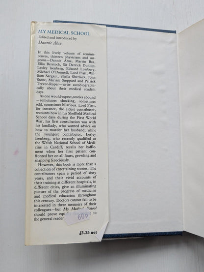 My Medical School - 1978 - Robson Books
