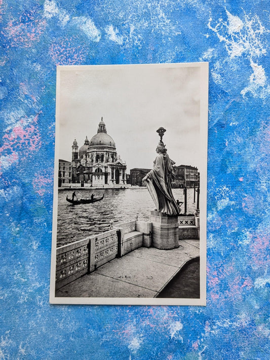 Vintage Italian Postcard - Santa Maria della Salute, Venice 4793-8 - 1944