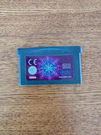 Who Wants To Be A Millionaire Gameboy Advance Game - Cart Only
