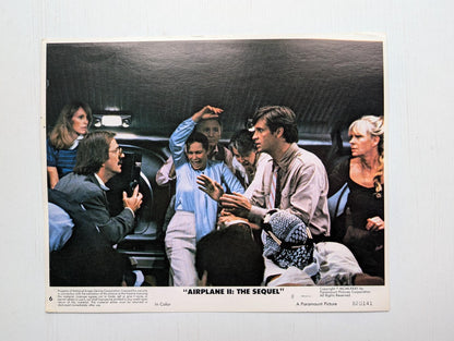 Airplane II: The Sequel x6 Colour Lobby Cards - Paramount Pictures