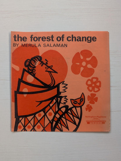 The Forest of Change - Nottingham Playhouse Theatre Leaflet