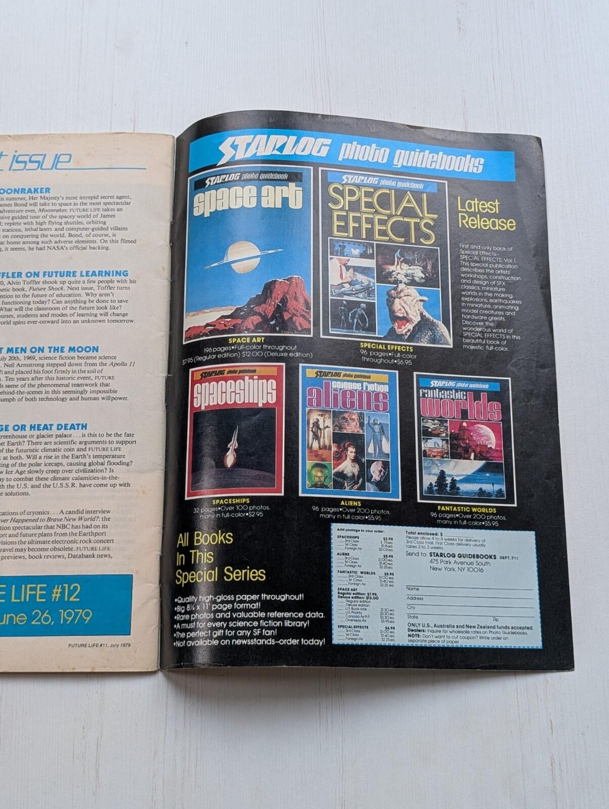 Future Life Magazine #11 July 1979 - Nasa and Hollywood Search For Aliens