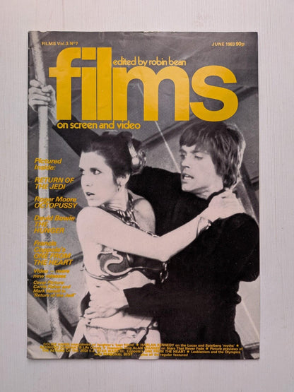 Films on Screen and Video Vol. 3 No. 7 June 1983 - Return of The Jedi Cover
