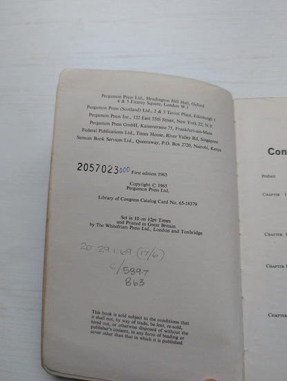 Nuclear Forces by D.M. Brink/D. Phil - 1965 - 1st Edition - Pergamon Press
