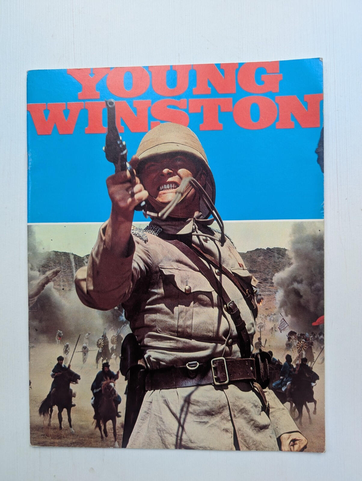 Young Winston Film Programme, 1972, Robert Shaw/Anne Bancroft/Simon Ward