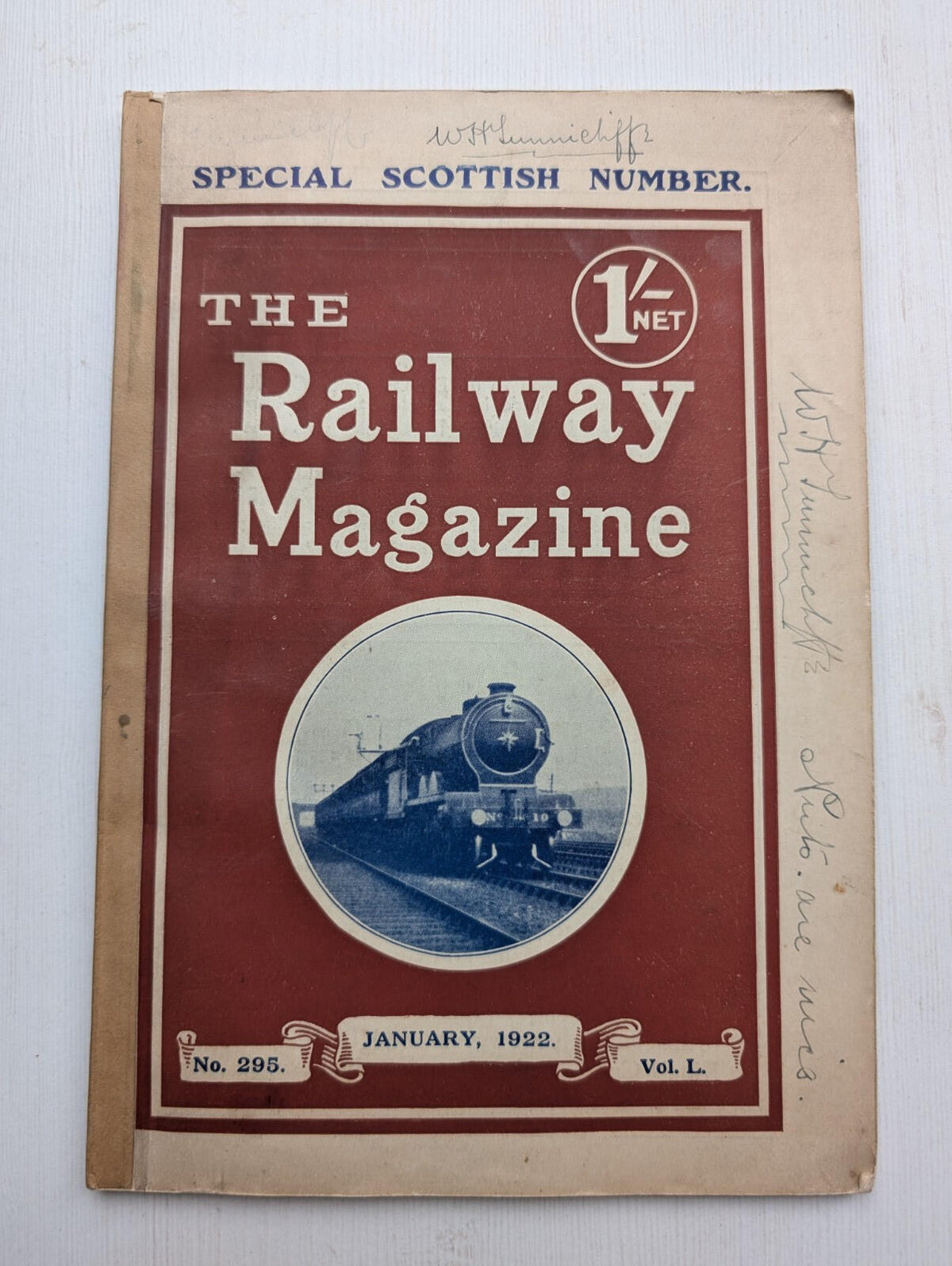 The Railway Magazine January-June 1922 - x5 Issues in Slipcase