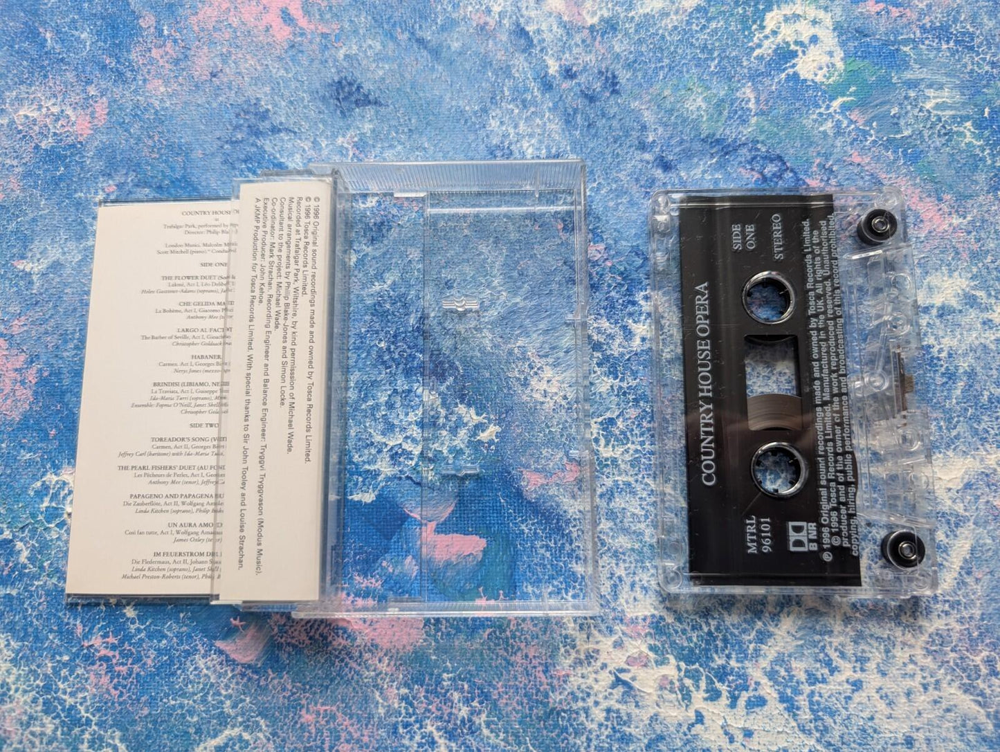 Tatler at Trafalgar Park - Country House Opera - 1996 - Tosca Cassette Tape
